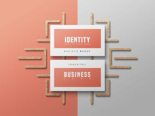 Free Elegant Business Card Psd Mockup Psd