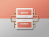 Free Elegant Business Card Psd Mockup Psd