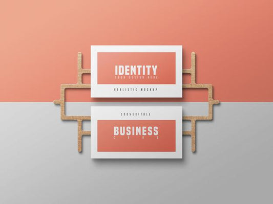Free Elegant Business Card Psd Mockup Psd