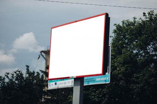 Free Empty Billboard In The City Psd