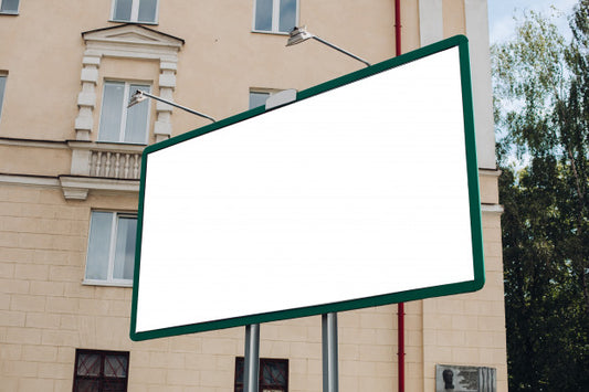 Free Empty Billboard In The City Psd