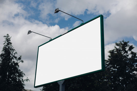 Free Empty Billboard In The City Psd