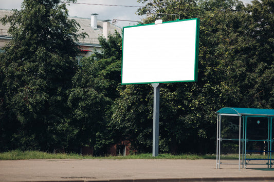 Free Empty Billboard In The City Psd