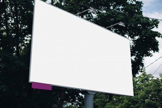 Free Empty Billboard In The City Psd