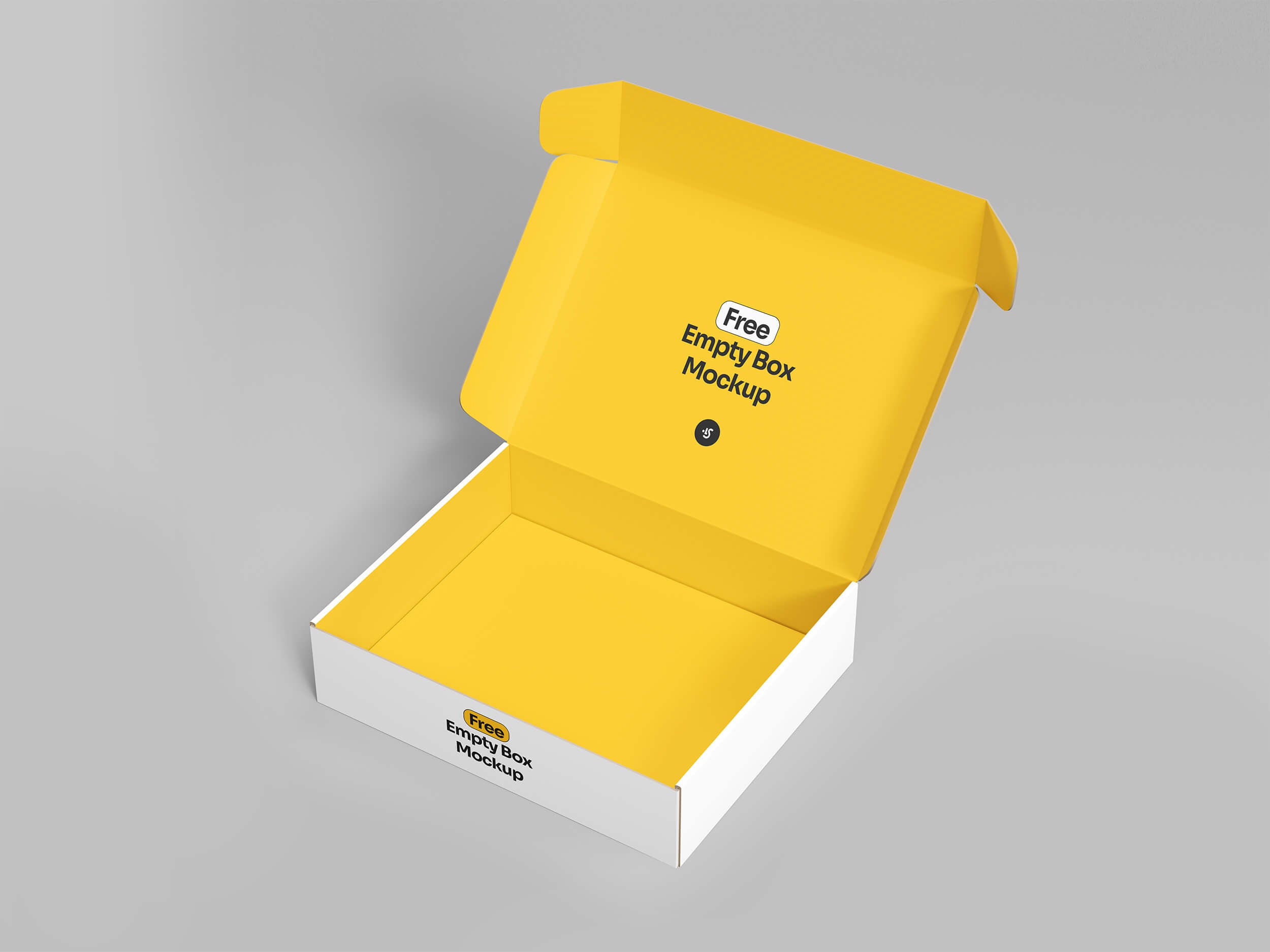Free Empty Box Mockup – DreamBundles