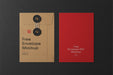 Free Envelope With String Mockup