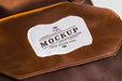 Free Fabric Clothing Patch Mock-Up On Leather Bag Psd