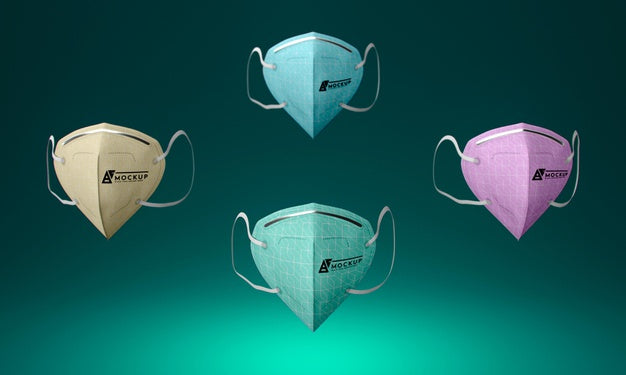 Free Face Mask Concept Mock-Up Psd