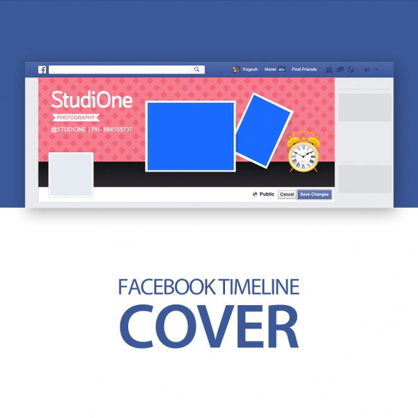 Free Facebook Cover Template Psd