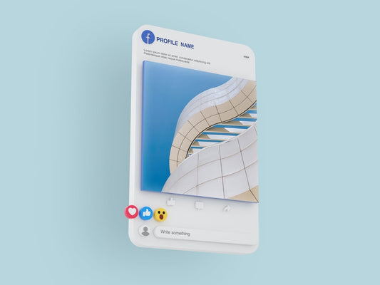 Free Facebook Post Psd Mockup