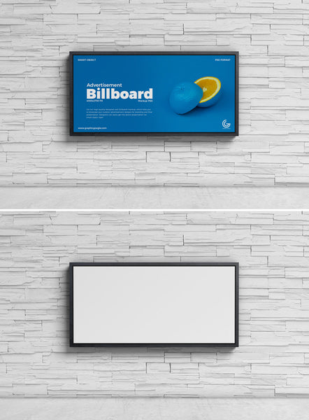 Free Fancy Street Wall Advertisement Billboard Mockup Psd 2019