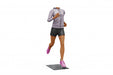 Free Female Sport Outfit Mock-Up Isolated Psd