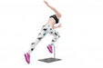 Free Female Sport Outfit Mock-Up Isolated Psd
