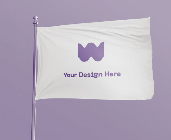 Free Flag Mockup Psd