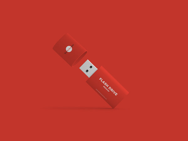 Free Flash Drive Mockup Psd