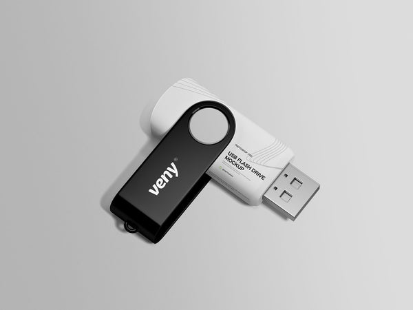 Free Flash Drive Mockup