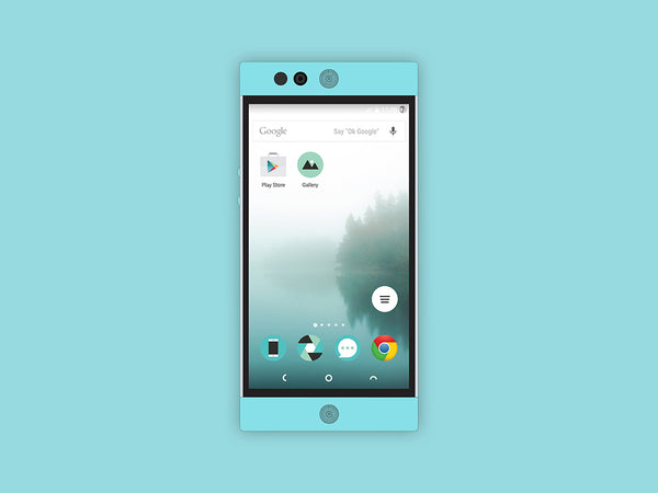 Free Flat 2D Nextbit Robin Mockup Vol.1