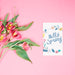 Free Flat Lay Card Mockup With Spring Concept Psd