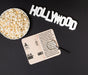 Free Flat Lay Cinema Arrangement On Black Background Psd