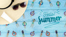 Free Flat Lay Copyspace Mockup For Summer Concepts Psd