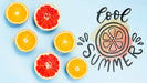 Free Flat Lay Copyspace Mockup With Summer Fruits Psd