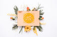 Free Flat Lay Greeting Card Mockup For Spring Psd