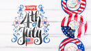 Free Flat Lay Independence Day Mockup With Copyspace Psd