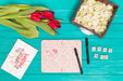 Free Flat Lay Mothers Day Composition With Open Book Mockup Psd