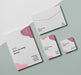 Free Flat Lay Of Business Card With Braille And Envelope Psd