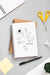 Free Flat Lay Of Desk Surface With Scissors And Notepad Psd