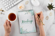 Free Flat Lay Of Elegant And Minimal Desk Psd
