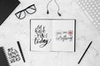 Free Flat Lay Open Book Mockup On Workspace Psd