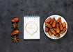 Free Flat Lay Ramadan Composition With Card Mockup Psd