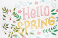 Free Flat Lay Spring Mockup With Copyspace Psd