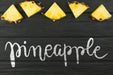 Free Flat Lay Summer Mockup With Copyspace And Pineapple Psd