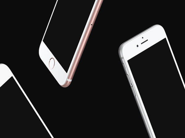 Free Floating Iphone Mockups