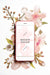 Free Floral Mobile Phone Screen Mockup Psd