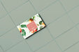 Free Floral Name Card Design Psd