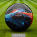 Free Football Ball Mock Up Design Psd