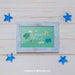 Free Frame And Blue Mini Starfishes Psd