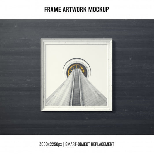 Free Frame Artwork Mock Up Psd
