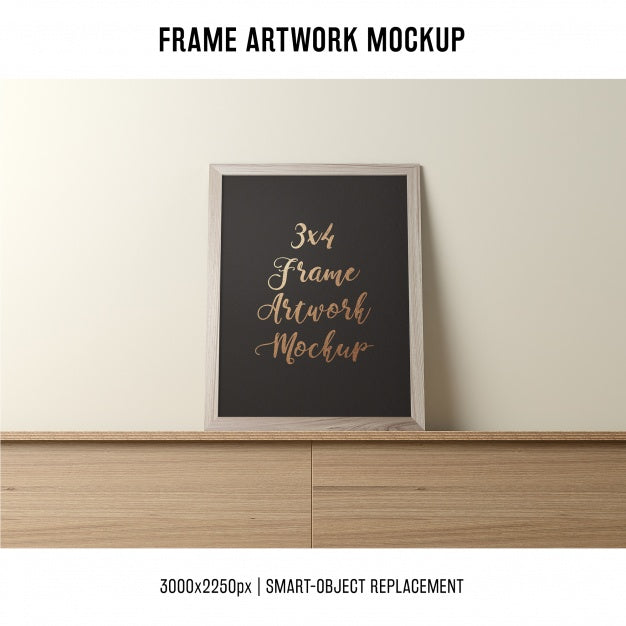 Free Frame Artwork Mockup Psd