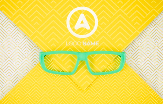 Free Frame Lens With Minimalist Design Psd