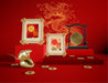 Free Frame Mock-Up With Chinese Traditional Objects Psd