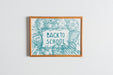 Free Frame Mockup With Back To School Concept Psd