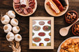 Free Frame Mockup With Traditional Spanish Food Psd