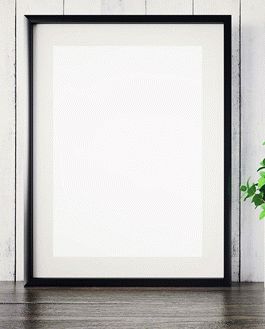 Free Framed Poster Mockup Psd