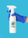 Free Front View Hand With Glove Holding Disinfection Bottle Mock-Up Psd