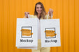 Free Front View Of Black Friday Concept Mock-Up Psd