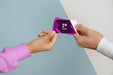 Free Front View Of People Exchanging Business Cards Psd